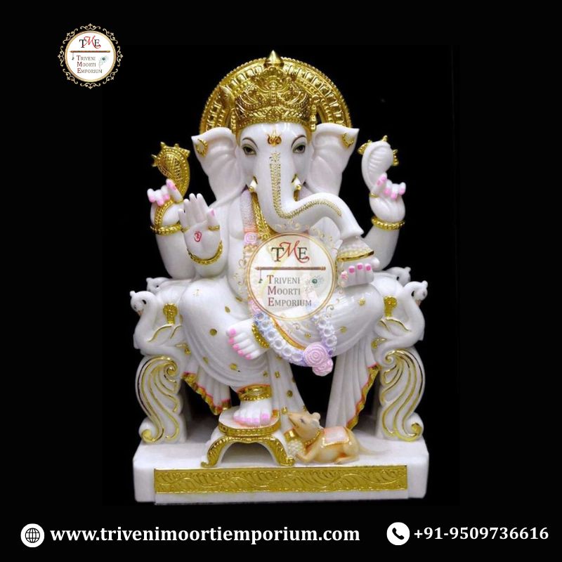 Affordable Ganesh Marble Statue – Limited Offer