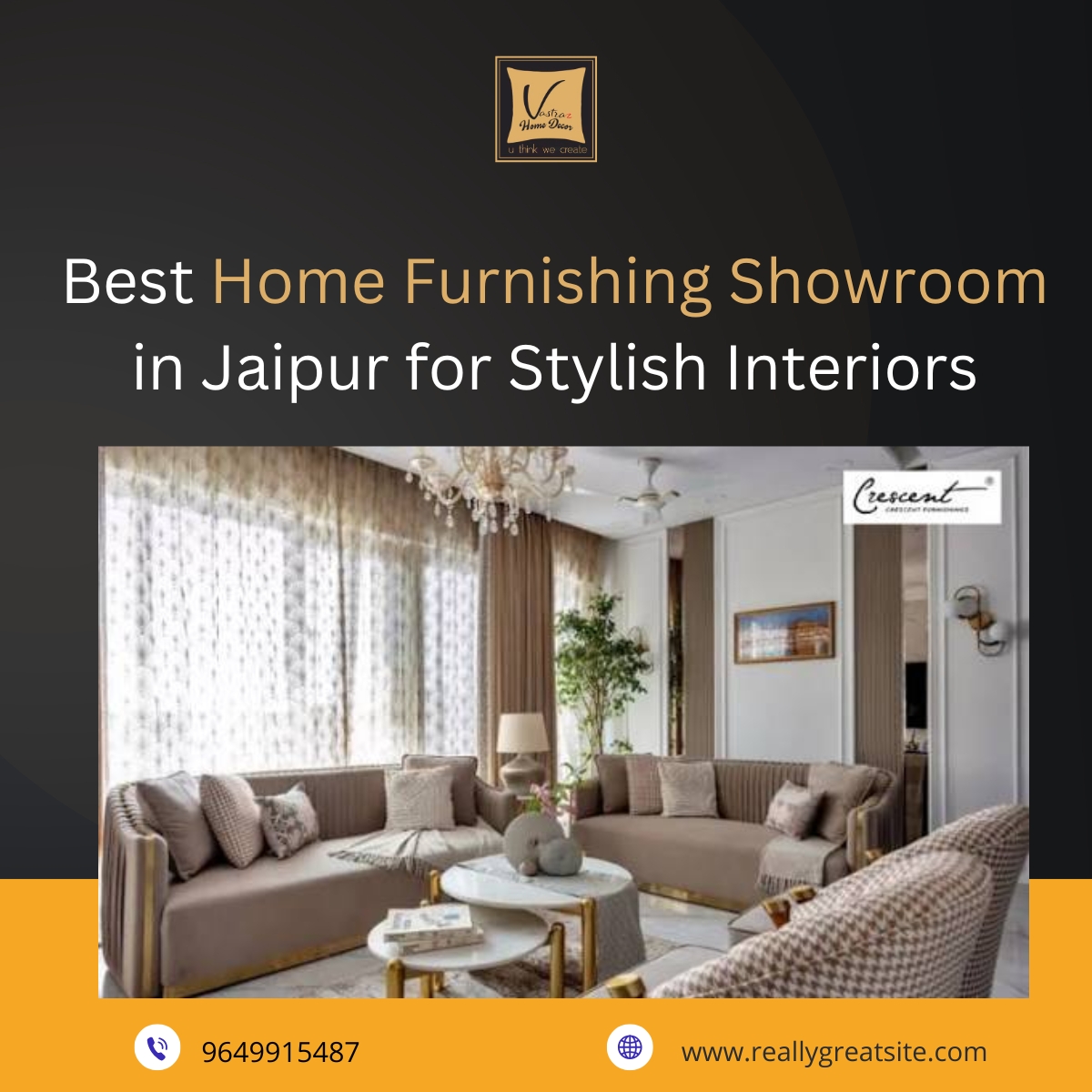 Best Home Furnishing Showroom in Jaipur for Stylish Interiors