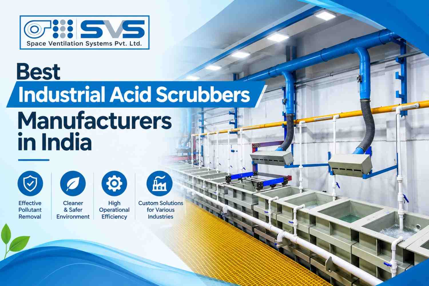 Most rated industrial acid scrubbers manufacturer in India