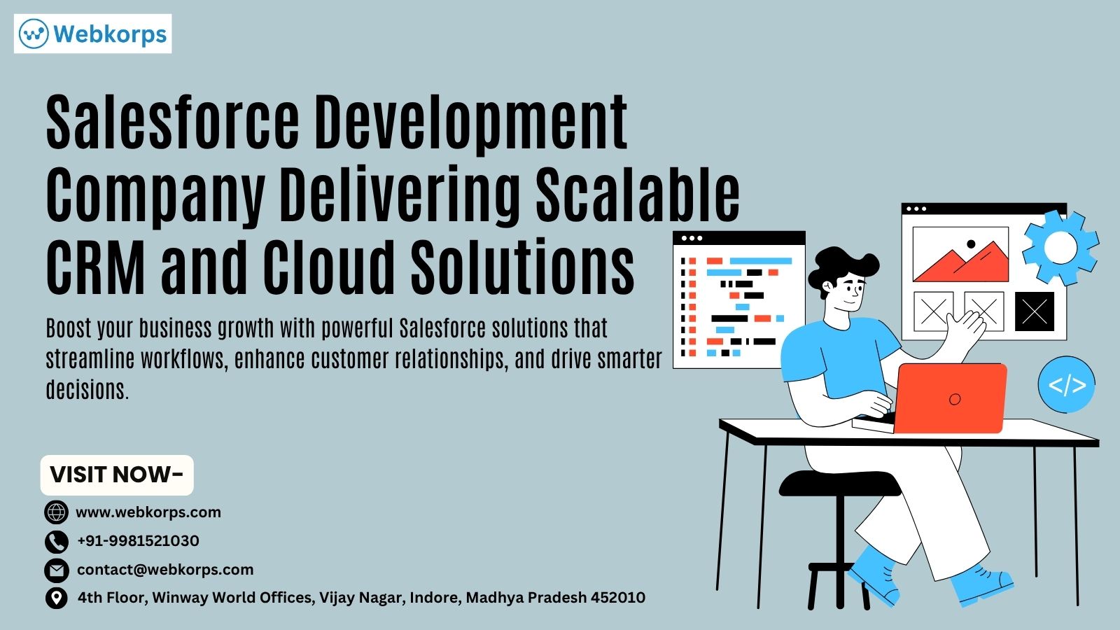 Salesforce Development Company Delivering Scalable CRM and Cloud Solutions